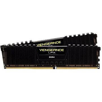 Obrázok Corsair 8GB KIT DDR4 2400MHz CL14 Vengeance LPX čierna (CMK8GX4M2A2400C14)