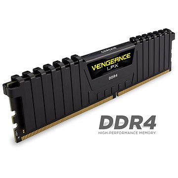 Obrázok Corsair Vengeance LPX 8GB (1 x 8GB) 2400MHz DDR4 CL16 1.2V XMP 2.0, čierny