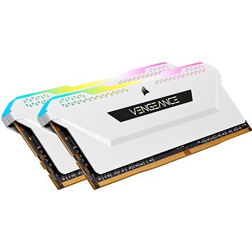 Obrázok Corsair 16 GB KIT DDR4 3600 MHz CL18 VENGEANCE RGB PRO SL White (CMH16GX4M2D3600C18W)