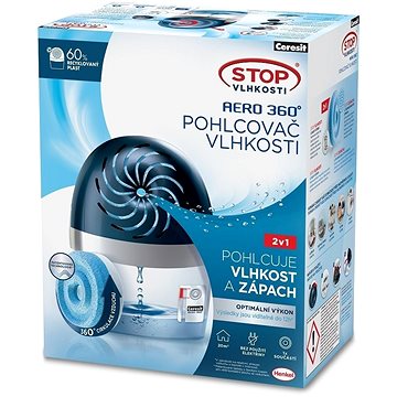 Obrázok Ceresit Stop Vlhkosti Aero 360 ° 450 g + 1 tableta navyše (9000101102116)