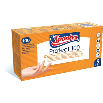 Obrázok SPONTEX Protect veľ. S, 100 ks (3384129390165)