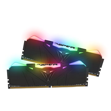 Obrázok 16GB DDR4-3600MHz RGB Patriot CL17, kit 2x8GB PVR416G360C8K