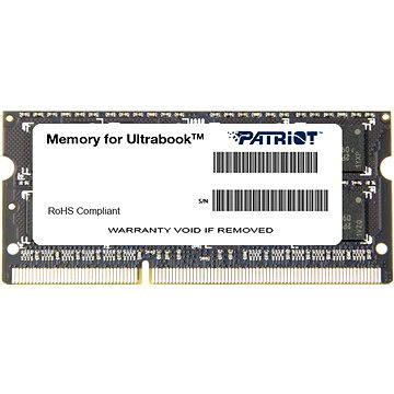 Obrázok Patriot SO-DIMM 4GB DDR3 1600MHz CL11 Ultrabook Line (PSD34G1600L81S)