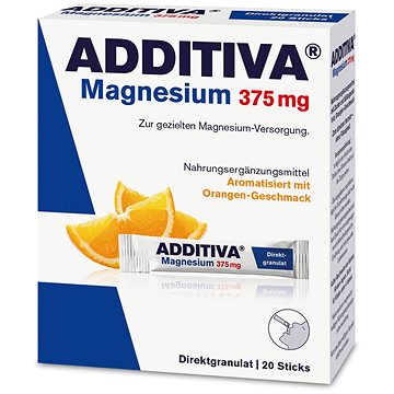 Obrázok Additíva Magnézium 375 mg, Direct pomeranč (3917235)