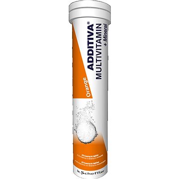 Obrázok Additiva Multivitamin + Mineral Orange šumivé tablety 20 tbl