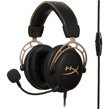 Obrázok HyperX Cloud Alpha - Gold (HX-HSCA-GD/NAP)