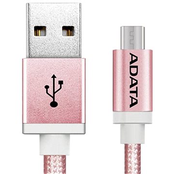 Obrázok ADATA microUSB 1 m ružový (AMUCAL-100CMK-CRG)