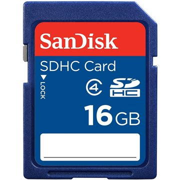 Obrázok SanDisk SDHC 16GB Class 4 Standard