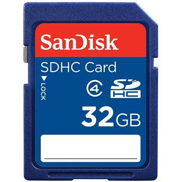 Obrázok SanDisk SDHC 32GB Class 4