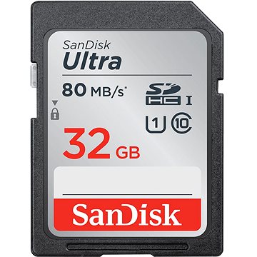 Obrázok SanDisk 32GB SDHC Ultra Card (90 MB/s Class 10 UHS-I) SDSDUNR-032G-GN6IN