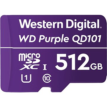 Obrázok WD Purple QD101 SDXC 512GB (WDD512G1P0C)