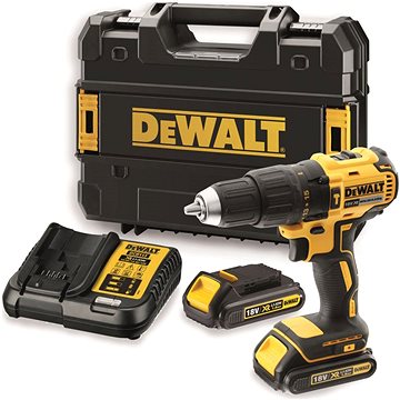 Obrázok DeWALT DCD796D2 Aku príklepová vŕtačka 18 V DCD796D2