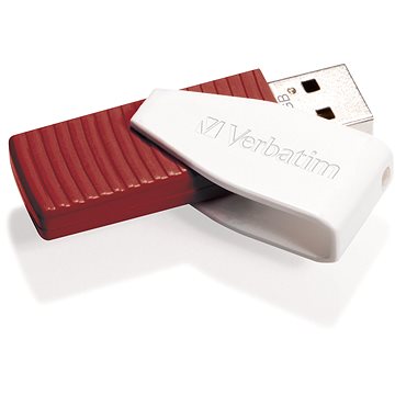 Obrázok Flashdisk Verbatim 16GB USB 2.0 Store n Go SWIVEL Red