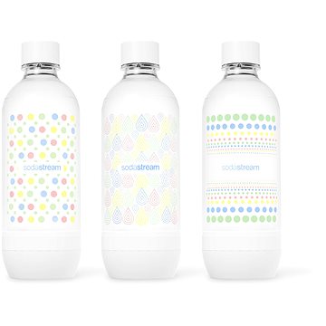 Obrázok SodaStream Jet PASTEL 1l Tripack (42002019)