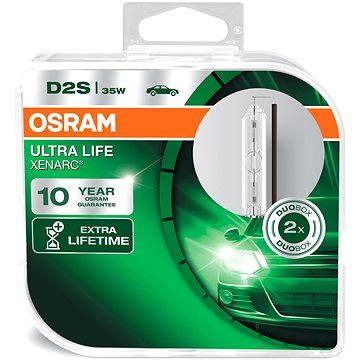 Obrázok OSRAM xenonová výbojka D2S XENARC ULTRALIFE 12/24V 35W P32d-2 4300K živ. až 300000 km (Duo-Box)