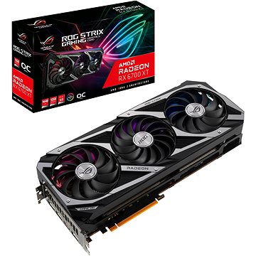 Obrázok ASUS ROG STRIX Radeon RX 6700 XT O12G GAMING (90YV0G81-M0NA00)