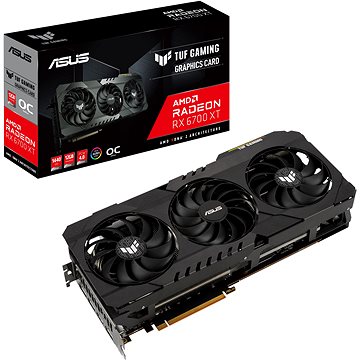 Obrázok ASUS TUF Radeon RX 6700 XT O12G GAMING (90YV0G80-M0NA00)