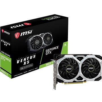 Obrázok MSI GeForce GTX 1660 Ti VENTUS XS 6G OC