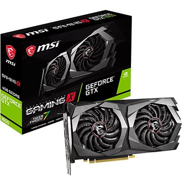 Obrázok MSI VGA NVIDIA GeForce GTX 1650 D6 GAMING X, 4GB GDDR6, 1xHDMI, 2xDP, GTX 1650 D6 GAMING X