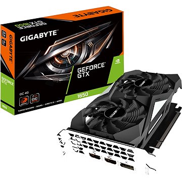 Obrázok GIGABYTE GeForce GTX 1650 OC 4G (GV-N1650OC-4GD)