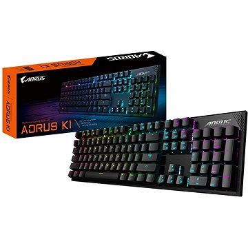 Obrázok GIGABYTE herní mechanická klávesnice AORUS K1 GK-AORUS K1