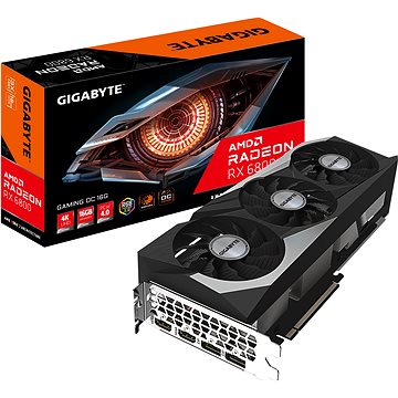 Obrázok GIGABYTE Radeon RX 6800 GAMING OC 16G (GV-R68GAMING OC-16GD)