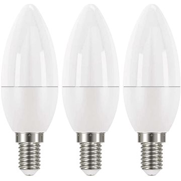 Obrázok LED žiarovka Classic candle 6W E14 teplá biela , EM_1525731207