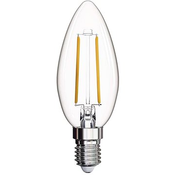 Obrázok LED žiarovka Filament Candle 2W E14 teplá biela , EM_1525281215