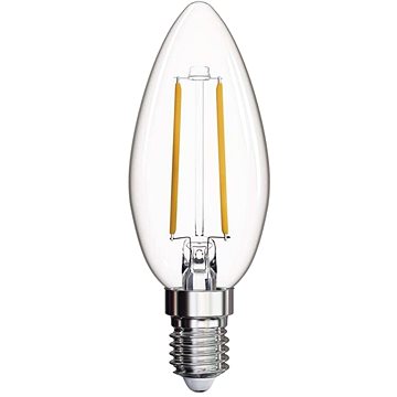 Obrázok LED žiarovka Filament Candle 2W E14 neutrálna biela , EM_1525281400