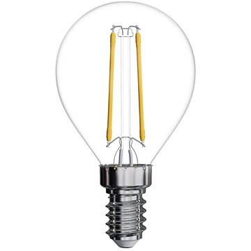 Obrázok LED žiarovka Filament Mini Globe 2W E14 neutrálna biela , EM_1525281401