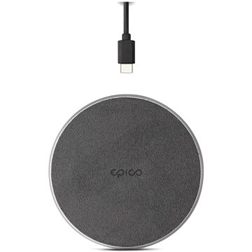 Obrázok Epico Wireless Charger 10W/7.5W/5W - černá (s adaptérem) (9915111900023)