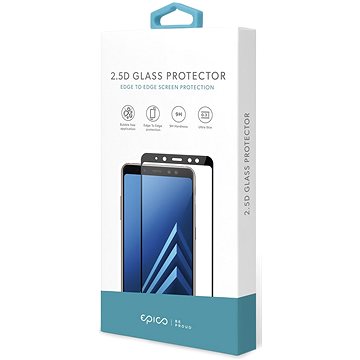 Obrázok EPICO GLASS 2.5D tvrdené sklo Huawei P20 Lite čierne