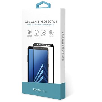 Obrázok Tvrdené sklo Huawei P Smart čierne EPICO GLASS 2.5D