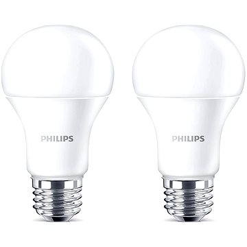 Obrázok Philips LED 13-100W, E27, 2700K, matná, set 2ks (929001234561)