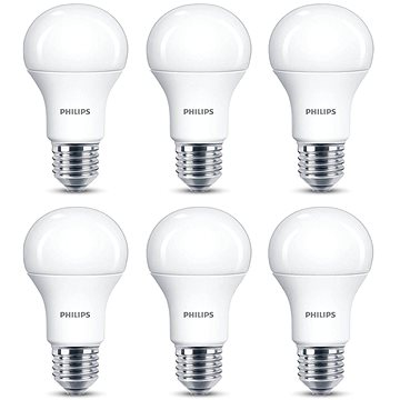 Obrázok Philips LED 13-100W, E27, 2700K, matná, set 6ks (929001234591)