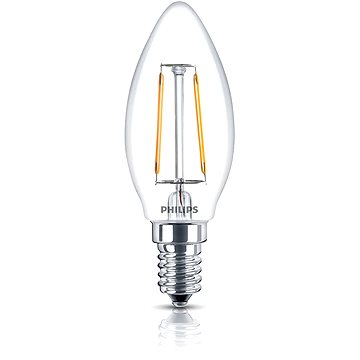 Obrázok Philips LEDClassic 2,3 – 25 W, E14, 2700K, číra (929001238317)