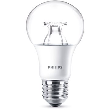 Obrázok Philips LED 8.5-60W, E27, čirá, 2200-2700K (929001150930)