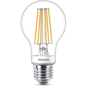 Obrázok Philips LED Classic SceneSwitch Filament 60W, E27, 2700-2500-2200K, čirá (929001383817)