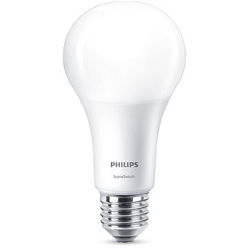 Obrázok Philips LED SceneSwitch 100W, E27, 2700-4000K, matná (929001336801)