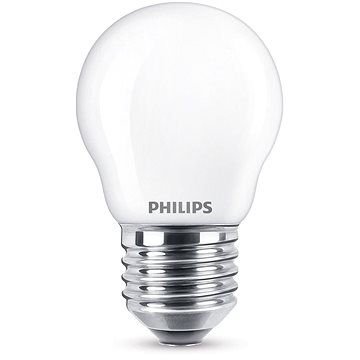 Obrázok Philips LED Classic kapka 4.3-40W, E27, Matná, 2700K (929001345717)