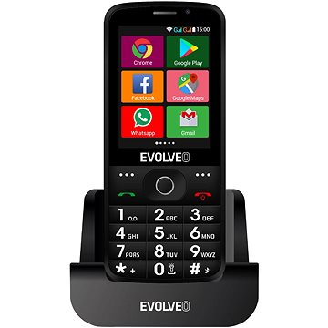 Obrázok EVOLVEO EasyPhone AD černý (EP-900-ADB)