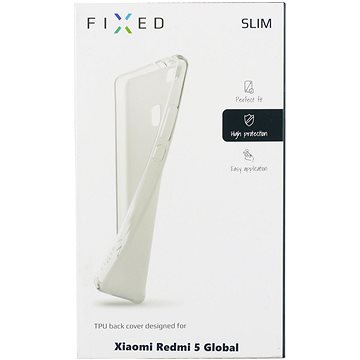 Obrázok FIXED Skin pro Xiaomi Redmi 5 Global čiré (FIXTCS-267)