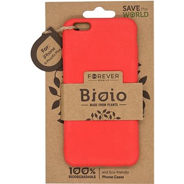 Obrázok Forever Bioio pro Apple iPhone 6 Plus (HOUAPIP6PLBIORE) červený