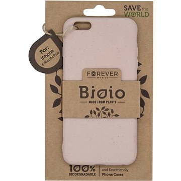 Obrázok Forever Bioio pro Apple iPhone 6 Plus (HOUAPIP6PLBIOPI) ružový