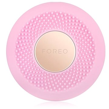 Obrázok FOREO UFO™ mini 2 sonický prístroj pre urýchlenie účinku pleťovej masky cestovné balenie Pearl Pink