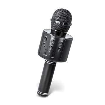 Obrázok Karaoke mikrofón - bezdrôtový / bluetooth FOREVER BMS-300 BLACK