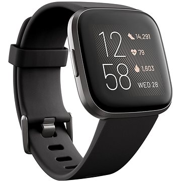 Obrázok Fitbit Versa 2 (NFC) - Black/Carbon (FB507BKBK)