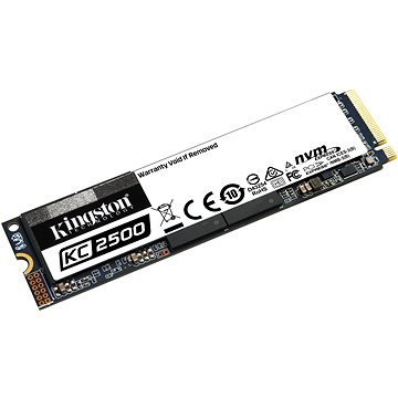 Obrázok Kingston 250GB SSD disk PCIe KC2500 - M.2 2280 version NVMe, SKC2500M8/250G