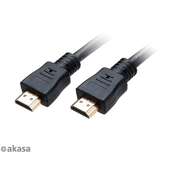 Obrázok AKASA - 8K Ultra High Speed HDMI™ kabel 2 m AK-CBHD19-20BK