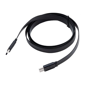 Obrázok AKASA - USB 3.1 typ C na typ C kabel - 1 m slim AK-CBUB46-10BK